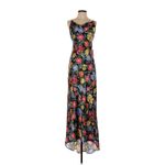 Show Me Your Mumu  Hailey Slip Dress in Charm Peony Black Luxe Satin XS NWT Photo 6