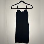 Bozzolo Black Mini Sleeveless Bodycon Dress size small Photo 2