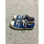 Converse All Star Low Top Sneakers Womens Size 7 Men 5 Blue Lace Up Shoes Photo 1