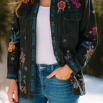 Johnny Was Francisca Floral Heavily Embroidered Jacket NWT RARE Photo 10