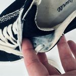 Madewell  "Sidewalk" Sneakers Shoes Spotted Calf Hair Trim Casual Shoes 7.5 Black Photo 8