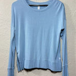 Scorpio Sol  Sweatshirt XS Pullover‎ Crew Split Stretch Thumbholes Yoga Workout Photo 0