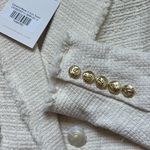 Classic Six Katharine Blazer in Ivory Tweed Size 0 Photo 5