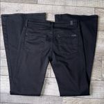 7 For All Mankind  Bellbottom Black Flare Jeans Photo 4