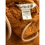 Athleta EUC Women’s Sherpa Tugga Hoodie in Cattail Rust, Size Small Photo 4