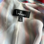 Lulu’s Set Sail Light Blue Multi Striped Tie Photo 9