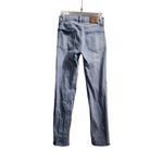 Aeropostale  Mom Jeans Light Wash Distressed Raw Hem High Rise Denim Photo 3