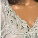 American Vintage Kayser Green flutter sleeves Long Nightgown size medium Photo 9