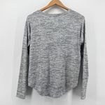 Rag and Bone  Hudson Striped Long Sleeve Crew Neck Tunic Top Women's Small Gray Photo 3