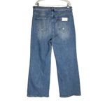 Risen NWT  Jeans High Rise Wide Leg Jeans Sz 3XL Distressed Medium Wash Photo 2