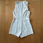 Princess Polly Damico white denim romper Photo 2