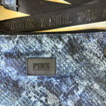 PINK - Victoria's Secret  Blue snakeskin print Crossbody Bag or belt bag Photo 15