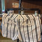 Old Navy  Striped Tan and Black Women Shorts​ Photo 1
