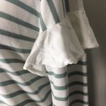 cupio #118  CREAM AND SAGE GREEN  CROPPED SWEATER Photo 3