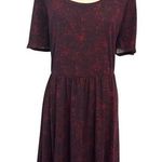 LuLaRoe Women’s Galaxy Print Dress Size 3XL – Pink Stars Casual Swing Dress Photo 0