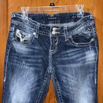 Vigoss  Women's Dark Blue Distressed Boyfriend jeans Photo 3