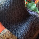 Beautiful 100% 🇺🇸HANDMADE CROCHETED & WOOL warm headband Black Photo 6