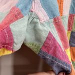 Brooks Brothers  Womens Straight Leg Pants Multicolor Geometric Pockets Patches 6 Photo 8