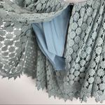 Tularosa Revolve Amelia Off the Shoulder Crochet Top Blue Sz Medium Boho Photo 13