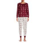 Harry Potter Warner Bros.  Women's Plush Sleepwear Pajama Set, M Photo 2