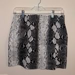 SheIn Snakeskin Print Mini Skirt Photo 0