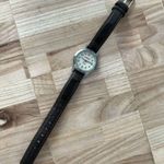 Timex Expedition Ladies Watch Indiglo Light-Up Dial Stainless Case Leather Strap Photo 4