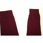 Womens Denim & Co. Active Petite French Terry Joggers XXSP XXS P Dark Red New Size undefined Photo 3
