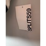 Splits59  Austin Airweight Crop Polo Top Women's Size L White Navy Athleisure NWT Photo 8