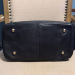 Isaac Mizrahi  Black Leather Tote/Shoulder Bag Photo 5