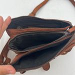 Harbour 2nd Luna Crossbody Leather Convertible Bag Brown Purse Photo 7