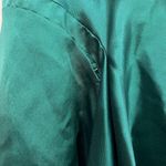 Badgley Mischka Marine Green Stretch Mikado Gown Size 4 US $650 Photo 7