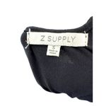 Z Supply Lucianna Black Jumpsuit S Sleeveless Cinch Waist Lounge Travel Casual Photo 4