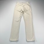 AGOLDE Remy High Rise Straight Jeans Cream Off White Denim 29” Inseam Size 25 Photo 9