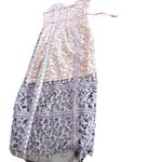 Elliatt Tingle Chemical Lace Sleeveless Midi Dress in Lilac Blue Nude Medium Photo 11