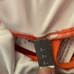 Puma NWOT  Women's Floral Sports Bra - Coral and White Size L Photo 2