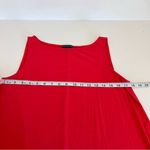 Eileen Fisher  Red Viscose Sleeveless Shift Dress Photo 5