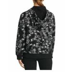 DKNY Sport | Small | Women's Sumatra Tiger and Flower Print Half-Zip Hoodie Photo 1