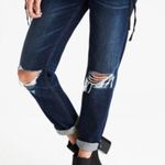 American Eagle  Button Fly High Waist Distressed Tomgirl Jean Photo 0