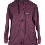 Patagonia Women's Hooded Better Sweater Coat in Light Balsamic 25850 Size S Photo 0