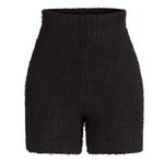 SKIMS Black Boucle Cozy Shorts Photo 3
