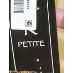 Msk Women's Black Printed Metallic Halter Jumpsuit Petite Size Petite Small Photo 9