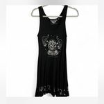 KILLSTAR Black Graphic Sleeveless Dress Photo 2