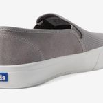 Keds double decker slip on perforated grey loafers 7.5 Photo 4