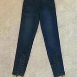 American Eagle ⭐️ high rise black jeggings in size 0 Photo 0