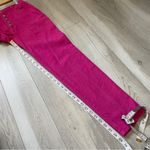 Bongo Vintage Jeans button fly high rise womens Hot Pink (size 7) retro bright Photo 2