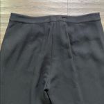 Ellen Tracy  Trouser Womens Sz 12 Black Wool Blend Straight Leg Classic Essential Photo 7