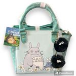 Her Universe Studio Ghibli My Neighbor Totoro Soot Sprite Fuzzy Charm Satchel Bag Photo 0