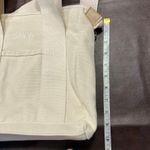 SAVVI Canvas Tote Bag Crossbody Purse Handbag Cream Small Travel Casual Photo 12