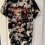 Affliction Women’s AC Moto Flag T-Shirt Mini Dress Size Small Photo 4