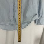 Button Down Collared Shirt Womens Medium Blue Photo 6
